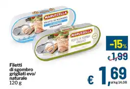 Qui Discount Filetti di sgombro grigliati evo/ naturale offerta