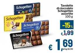 Qui Discount Tavolette di cioccolato Schogetten assortite offerta