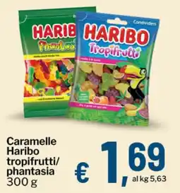 Qui Discount Caramelle Haribo tropifrutti/ phantasia offerta