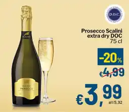 Qui Discount Prosecco Scalini extra dry DOC offerta