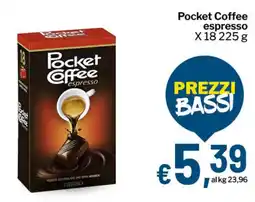 Qui Discount Pocket Coffee espresso offerta