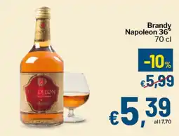 Qui Discount Brandy Napoleon 36° offerta