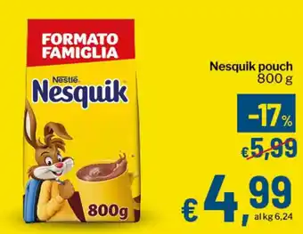 Qui Discount Nesquik pouch offerta