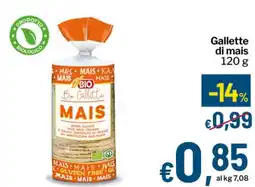 Qui Discount Gallette di mais offerta
