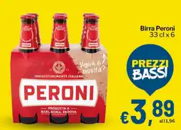 Qui Discount Birra Peroni offerta
