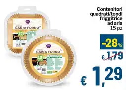 Qui Discount Contenitori quadrati/tondi friggitrice ad aria offerta