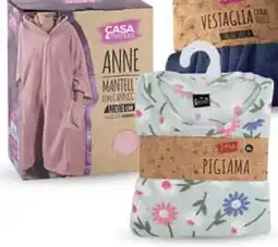 Qui Discount Pigiama spandex donna/ Mantella con cappuccio coral fleece offerta