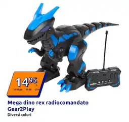 Action Mega dino rex radiocomandato Gear2Play offerta