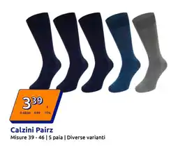 Action Calzini Pairz offerta