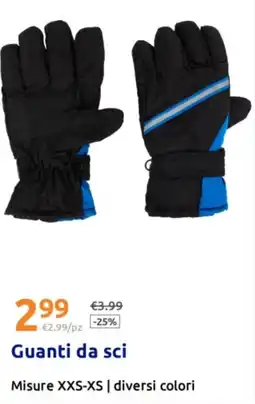 Action Guanti da sci offerta
