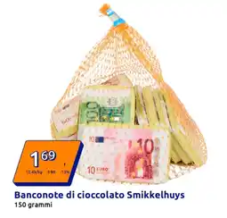 Action Banconote di cioccolato Smikkelhuys offerta