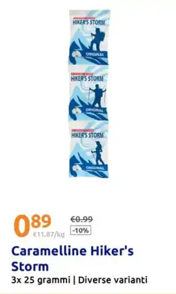 Action Caramelline Hiker's Storm offerta