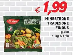 Coal Minestrone tradizione FINDUS offerta