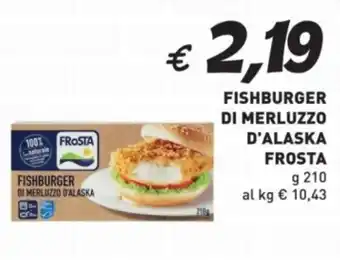 Fishburger di merluzzo d'alaska FROSTA