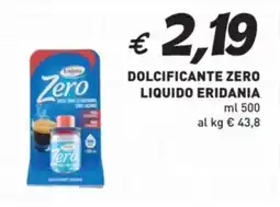 Coal Dolcificante zero liquido ERIDANIA offerta