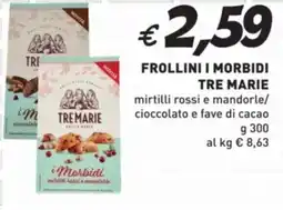 Coal Frollini i morbidi TRE MARIE offerta