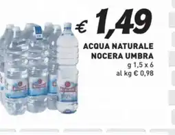 Coal Acqua naturale nocera umbra offerta