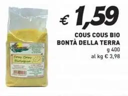 Coal Cous cous bio bontà della terra offerta