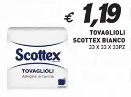 Coal Tovaglioli scottex bianco offerta