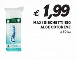 Coal Maxi dischetti bio aloe COTONEVE offerta