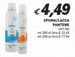 Coal Spuma/lacca PANTENE offerta