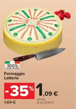 Carrefour Market Formaggio Latteria offerta