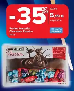Carrefour Market Praline Assortite Chocolate Passion offerta