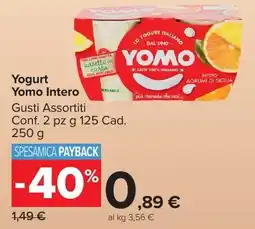 Carrefour Market Yogurt Yomo Intero offerta