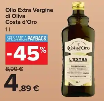Olio Extra Vergine di Oliva Costa d'Oro