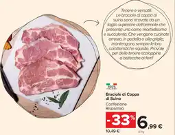 Carrefour Market Braciole di Coppa di Suino offerta