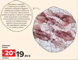 Carrefour Market Calamaro Fresco offerta