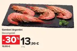 Carrefour Market Gamberi Argentini offerta
