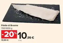 Carrefour Market Filetto di Brosme offerta