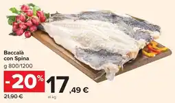 Carrefour Market Baccalà con Spina offerta