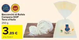 Carrefour Market Bocconcini di Bufala Campana DOP Terre d'Italia offerta