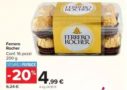 Carrefour Market Ferrero Rocher offerta