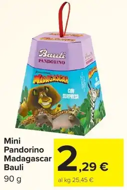 Carrefour Market Mini Pandorino Madagascar Bauli offerta