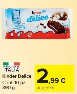 Carrefour Market Kinder Delice offerta