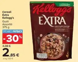 Carrefour Market Cereali Extra Kellogg's offerta