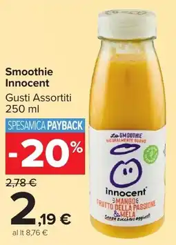Carrefour Market Smoothie Innocent offerta