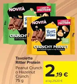 Carrefour Market Tavolette Ritter Protein offerta