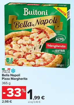 Carrefour Market Bella Napoli Pizza Margherita offerta