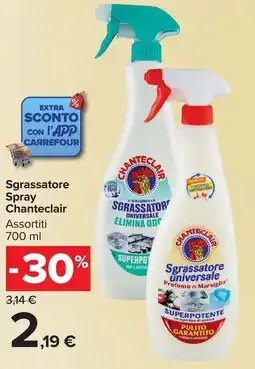 Carrefour Market Sgrassatore Spray Chanteclair offerta