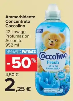 Carrefour Market Ammorbidente Concentrato Coccolino offerta