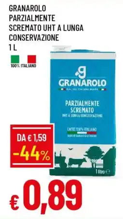 Galassia Granarolo parzialmente scremato uht a lunga conservazione offerta