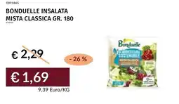 Prezzemolo e Vitale Bonduelle insalata mista classica offerta