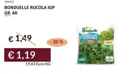 Prezzemolo e Vitale Bonduelle rucola igp offerta