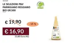 Prezzemolo e Vitale Le selezioni p&v parmigiano reggiano bio offerta