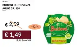 Prezzemolo e Vitale Buitoni pesto senza aglio offerta