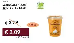Prezzemolo e Vitale Scaldasole yogurt intero bio offerta